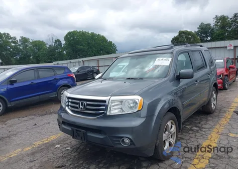 2013 Honda Pilot Ex-L из США, поврежденный, VIN 5FNYF4H55DB065023
